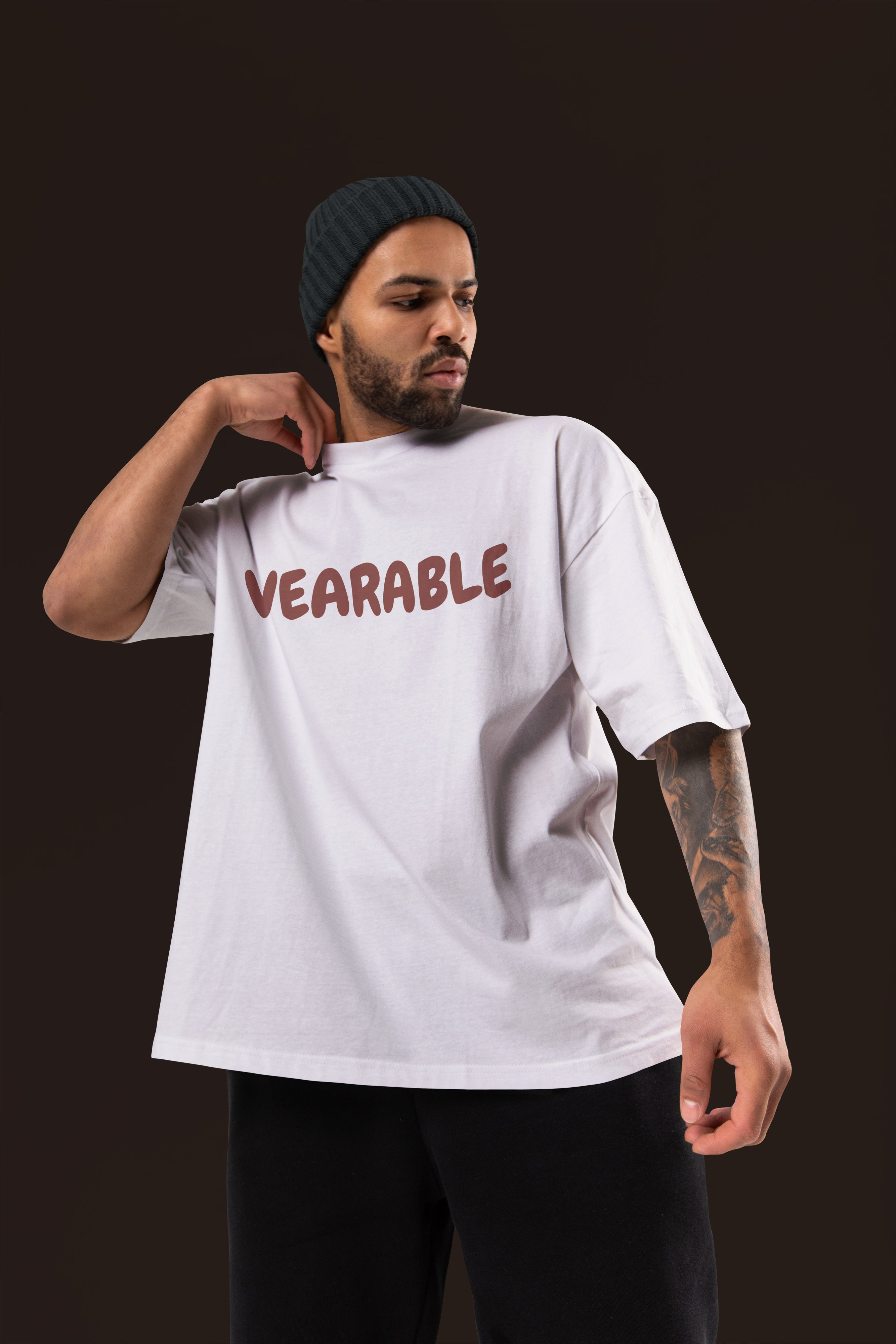 HYPE NOODLE Premium Oversize Tshirt (White)