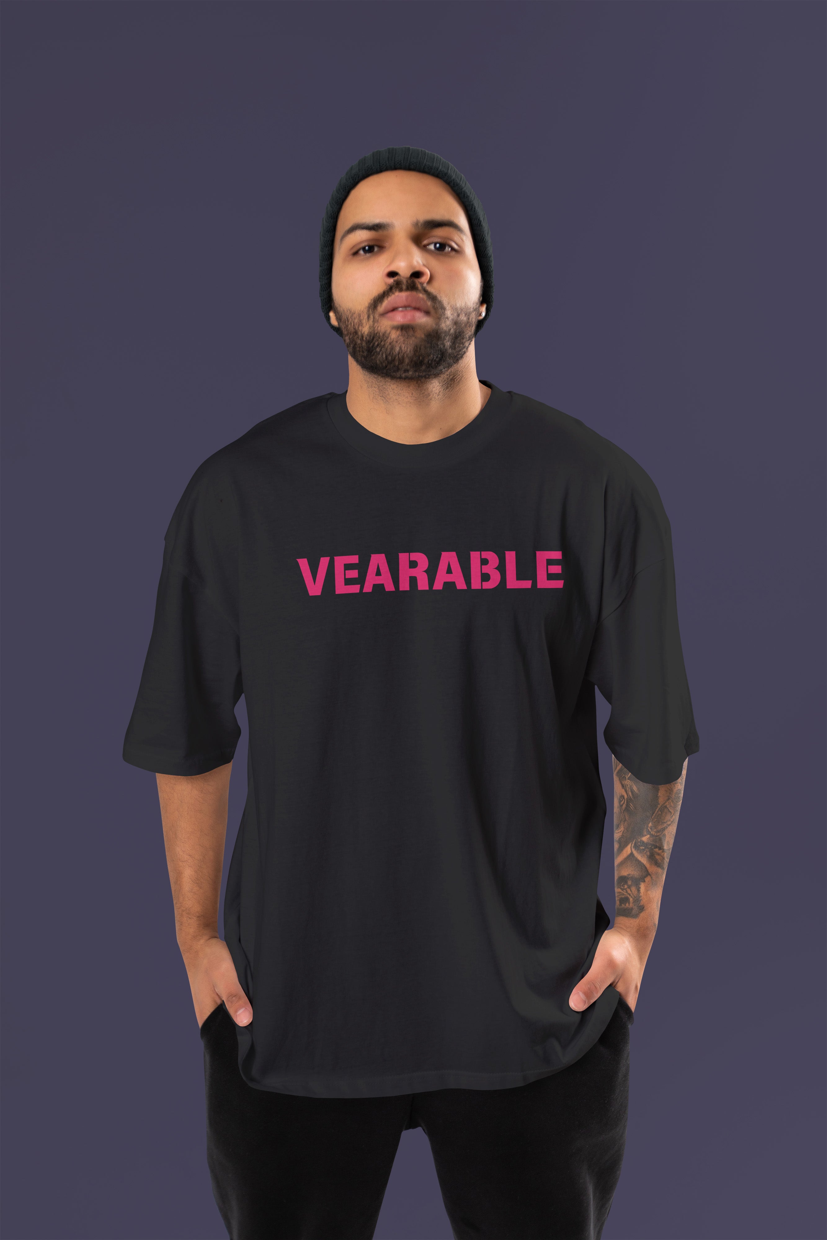 HABIT Premium Oversize Tshirt (Black)