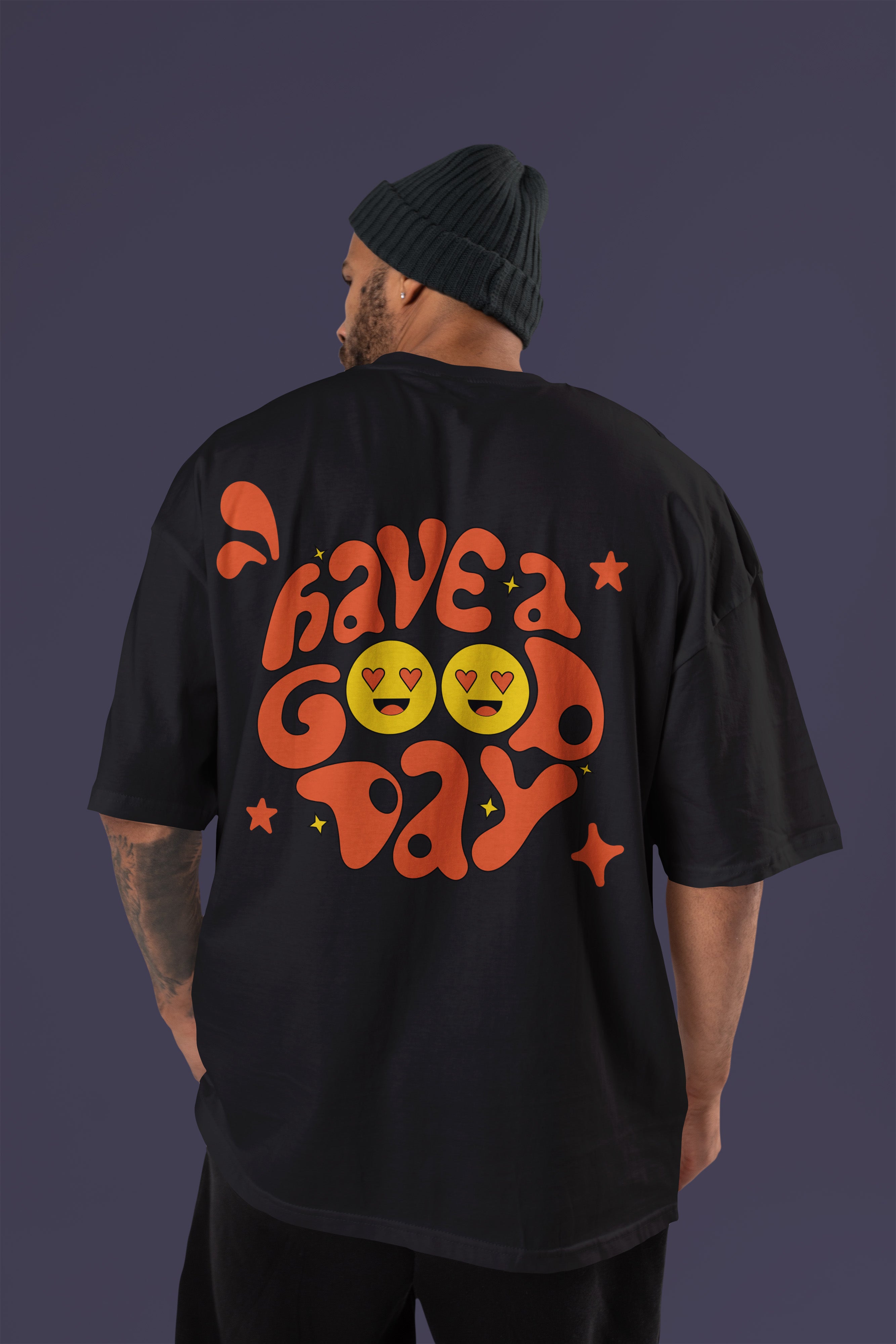 GOOD DAY Premium Oversize Tshirt (Black)